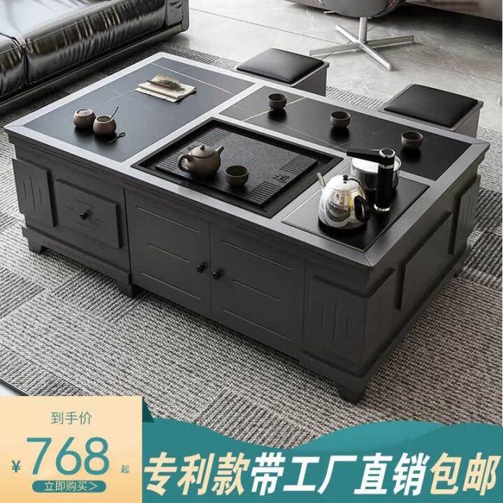 Stone Plate Kung Fu Tea Table with Boiling Water Function Tea Table and