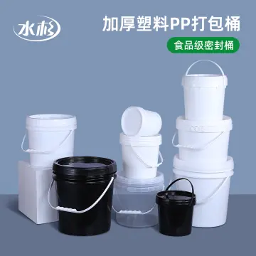 Hot selling Industrial 6L Square Shape Small Plastic Cleaning Bucket