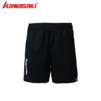 KAWASAKI เสื้อแบดมินตันรุ่นใหม่2023กางเกงกีฬาขาสั้นแบบถักสำหรับผู้ชายและผู้หญิงระบายอากาศได้ดีแห้งเร็วทรงหลวม