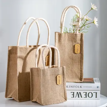 Jute lunch bags online online shopping