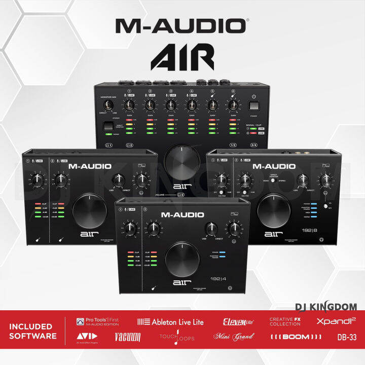 Maudio Air 192 4 6 8 14 Professional Sound Card MIDI Editing