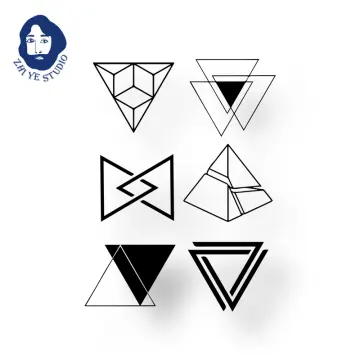 60 Popular Triangle Tattoo Design Ideas 2023 Updated  Saved Tattoo