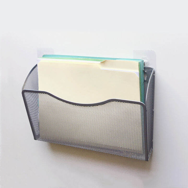 Metal Wall Hanging Magazine Rack File Rack Book and Newspaper Reading