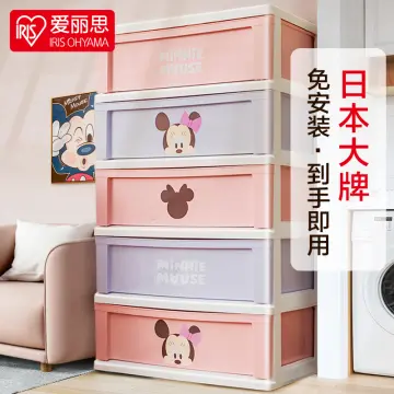 Japan Alice IRIS plastic thickened drawer storage cabinet Alice