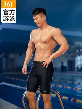 361 Men WaterProof Quick-Drying Surf Board Swim Shorts Bikini Boxer Briefs  Underwear Bathing Suit Running Beach Trunks