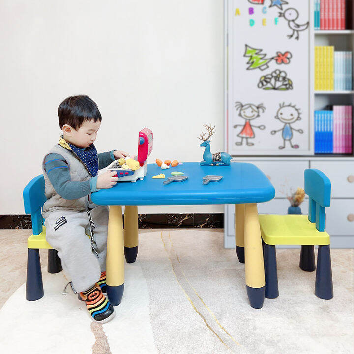 Children's Table and Chair Kindergarten Drawing Table and Chair Baby