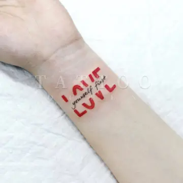 My Love Yourself tattoo! The first bts tattoo I got in January! : r/bangtan