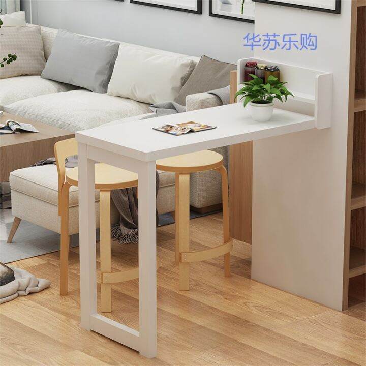 Foldable Small Apartment Bar Counter Wall Hanging Bar Counter Wall