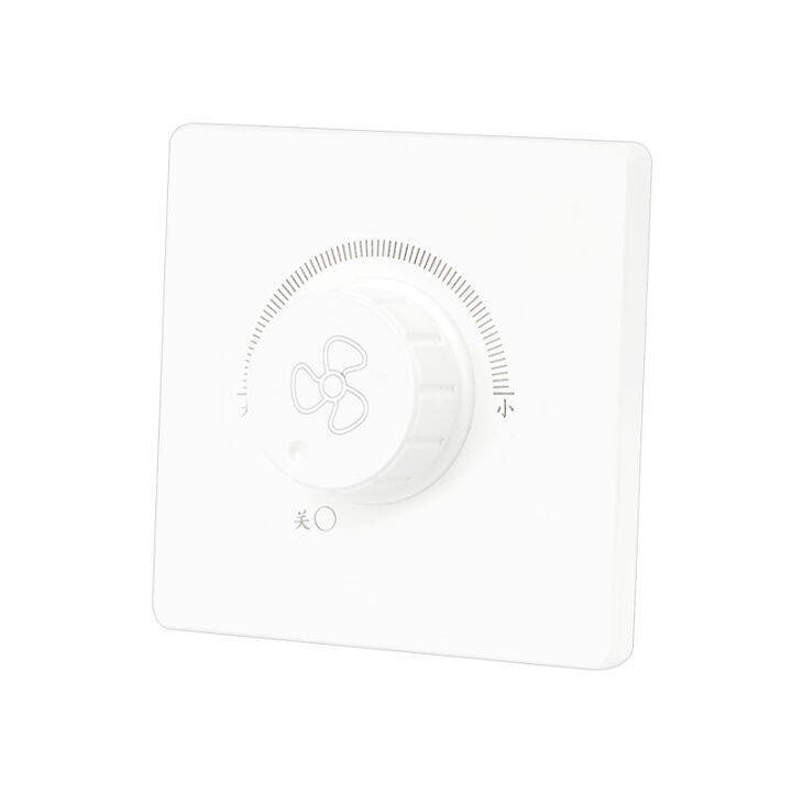 Ceiling Fan Speed Control Switch 86 Type Concealed Household Stepless
