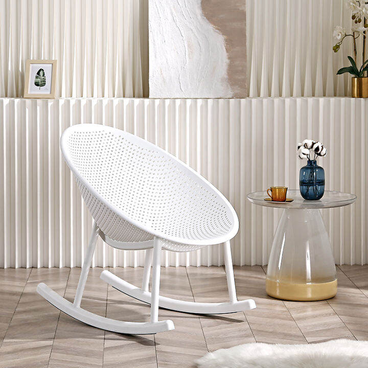Popular Outdoor Balcony Rocking Chair Lazy Casual Household Adult