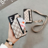 เคสโทรศัพท์มือถือพร้อมสายคล้องไหล่สะพายข้างเหมาะสำหรับ redmi K60/K50/K40กระเป๋าใส่เหรียญแบบพกพาเคสหนังป้องกันหุ้มทั้งเครื่องกันกระแทกมีโซ่เรียบหรูแบบวัยรุ่นสำหรับ Xiaomi 13/11 note12tpro