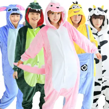 Flannel Unicorn for Women Onesies Pajamas Winter Animal Stitch Totoro  Pyjamas Adult Onesie Cosplay Cat Pijama