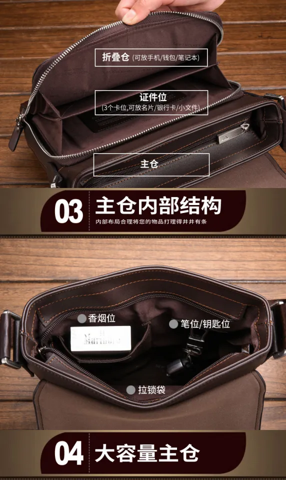 China Brand Septwolves Youth Men quality Handbag Geniune Leather Briefcase  Man Business Casual Clutch Bag Soft Leather valise
