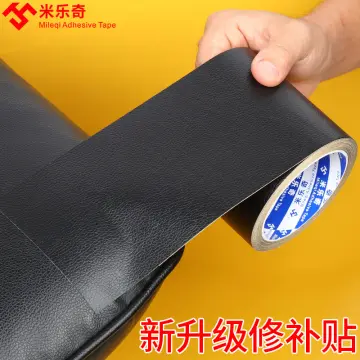 Black Leather Repair Tape Self Adhesive Waterproof Upholstery Tape High  Temperature Binding Patch Sticker For Chair Car Sofa