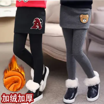 Childrens fleece store lined leggings