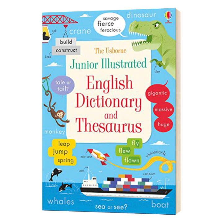 Milu Junior Illustrated English Dictionary And Thesaurus Original