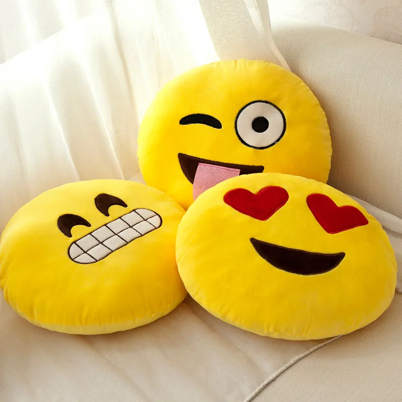 emoji plush doll