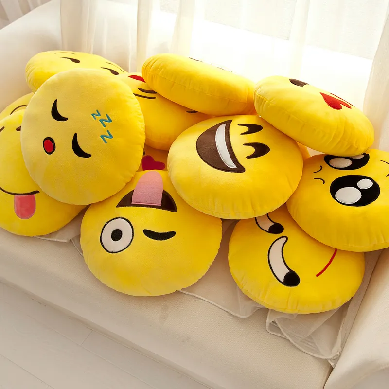 emoji plush doll