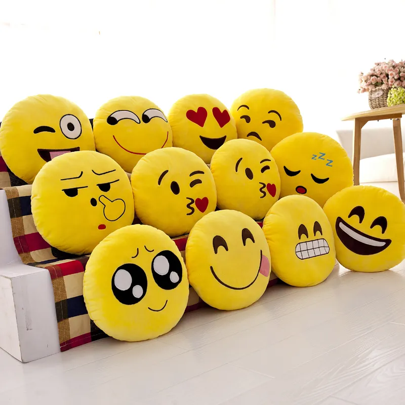 emoji plush doll