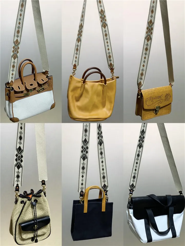 Suitable For Hermes Bag Strap Vegetable Basket Bag Evelyn Bag Wide Shoulder  Strap Replacement Woven Bag Strap 3.8cm Wide - Bag Parts & Accessories -  AliExpress