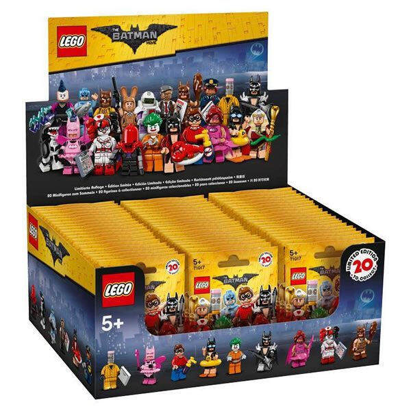 Genuine LEGO LEGO Batman movie minifigures draw 20 pieces of non-repetitive  intact spot 71017 