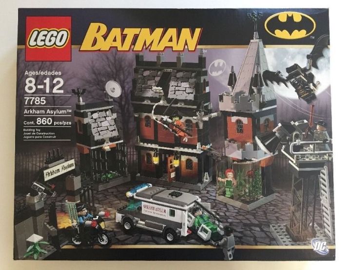 Genuine LEGO LEGO Toys Batman Series 7785 Crazy Asylum Castle Out of Print  Collection 
