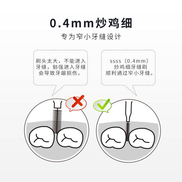 Smile Maker Interdental Brush Orthodontic Special Japanese Steel Wire