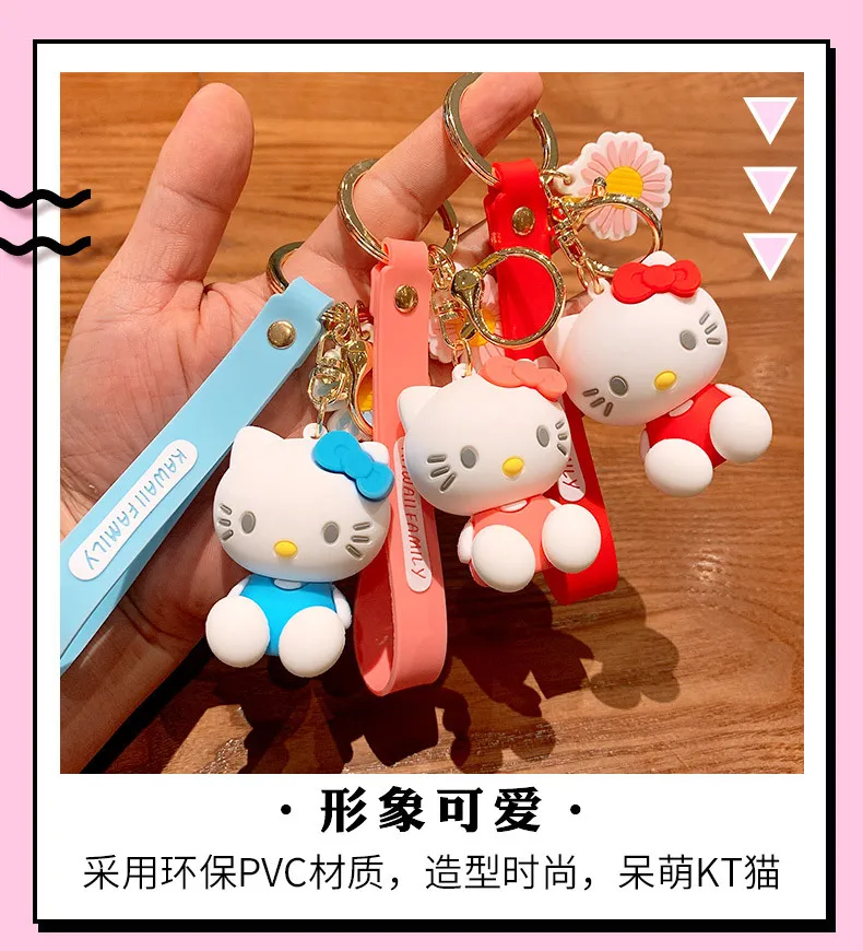 Bling Kawaii Cartoon Animal Couple Keychains Key Ring For Women Men  Colorful Cute Pet Bag Car Holder Artificial Jewelry - Temu Australia