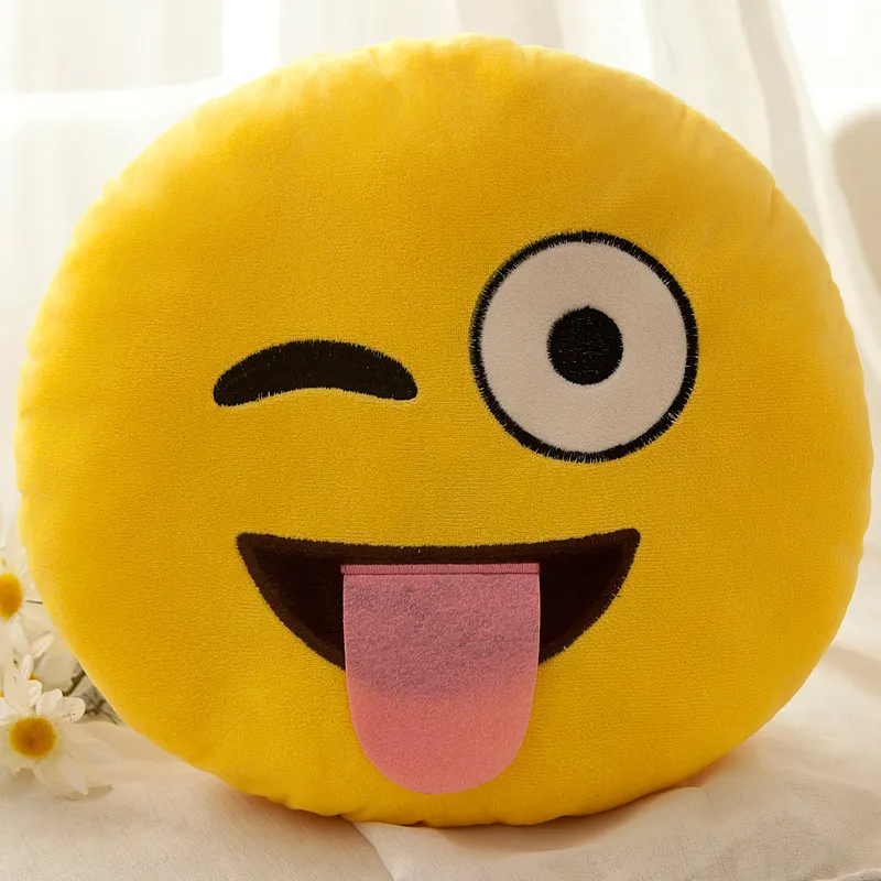 emoji plush doll