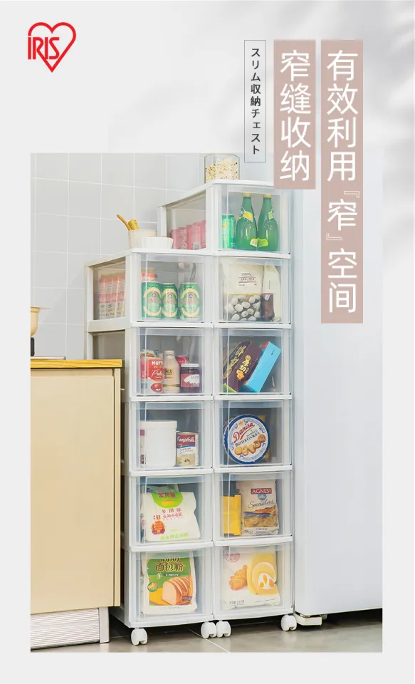 Japan Alice IRIS plastic thickened drawer storage cabinet Alice