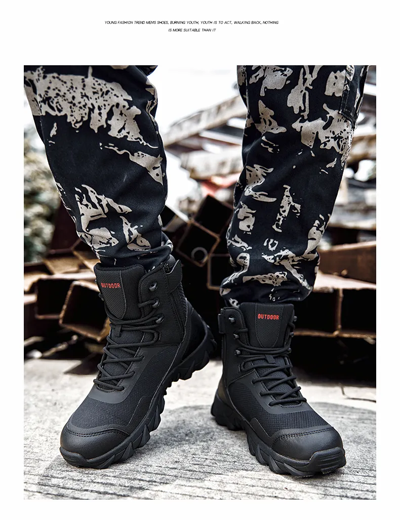 law enforcement boots for men