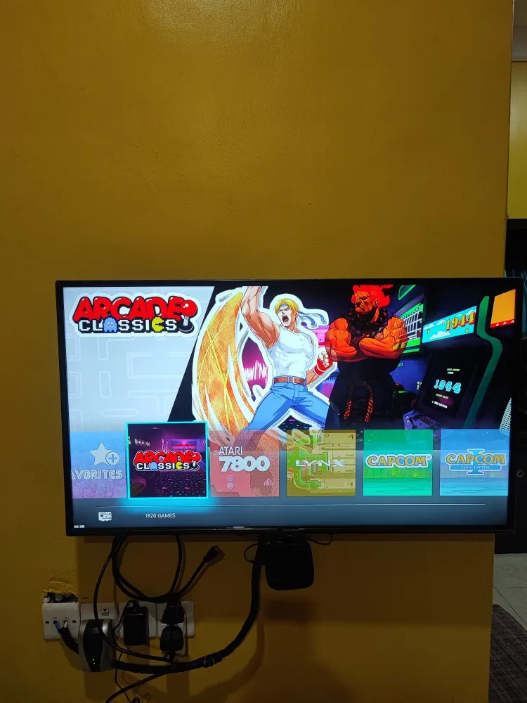 50K Games on 2 Players: Android TV Box + Game Box