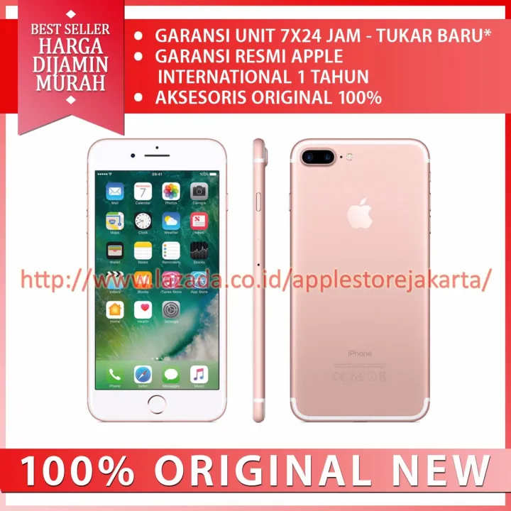 Apple Iphone 7 Plus 128gb Rose Gold Lazada Indonesia