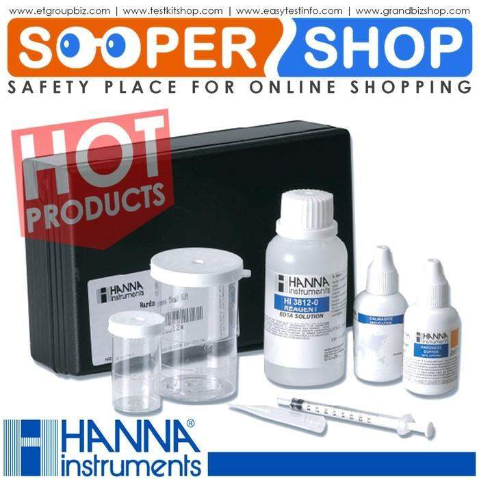 Water Hardness Test Kit (Merk HANNA) HI 3812 Lazada Indonesia