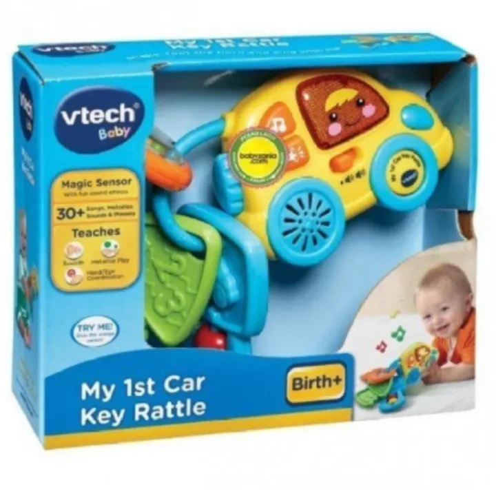 ORIGINAL - Vtech - My 1st Car Key Rattle | Lazada Indonesia