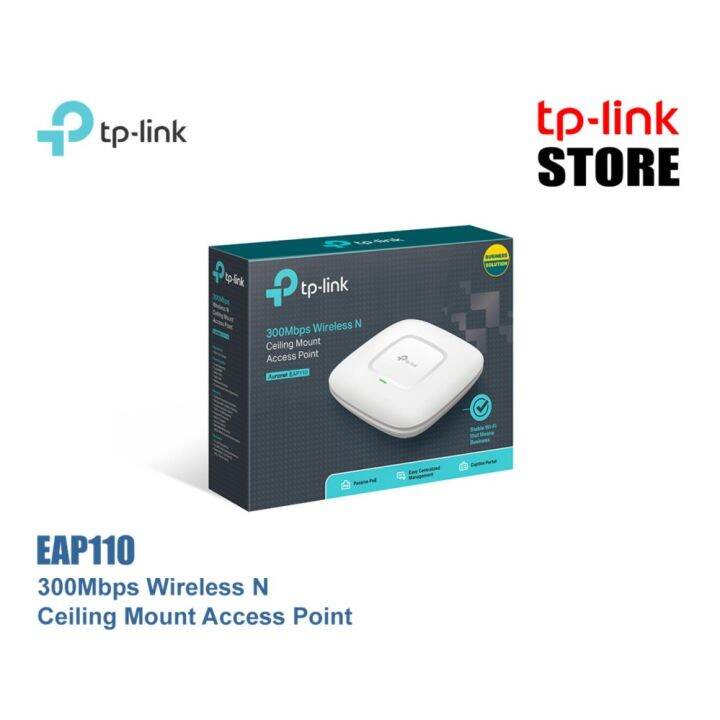 TPLINK 300Mbps Wireless N Ceiling Mount Access Point EAP110 Lazada Indonesia