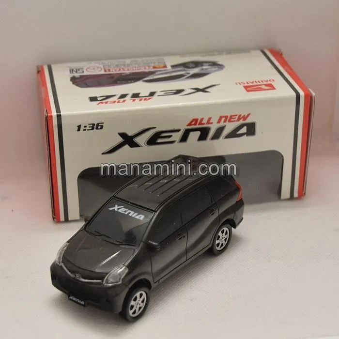Diecast Mobil Daihatsu Xenia Light And Sound Hitam Lazada Indonesia