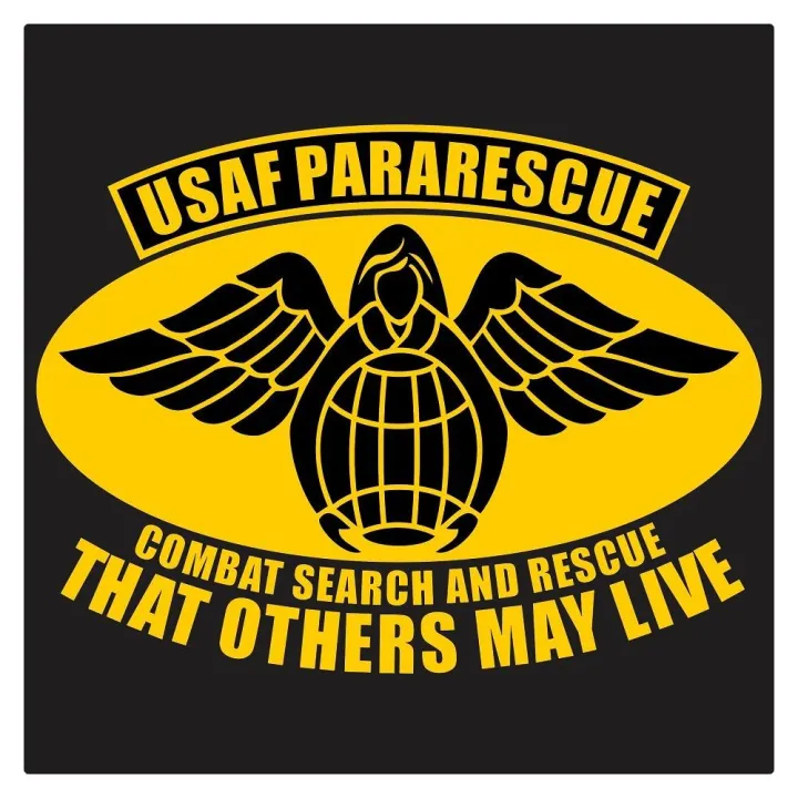 Usaf Pararescue Combat Search And Rescue That Others May Live Cutting 