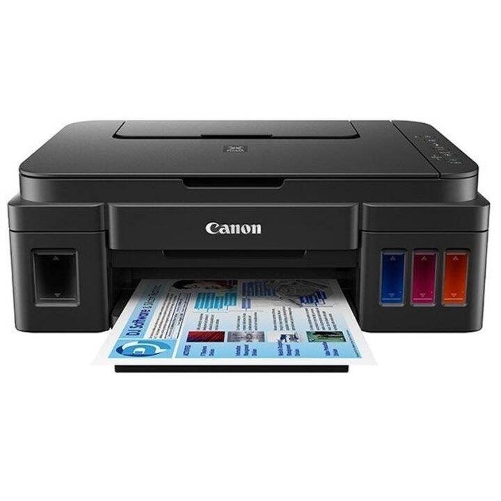 Canon Multifunction Inkjet Printer PIXMA G2000 Hitam Lazada Indonesia