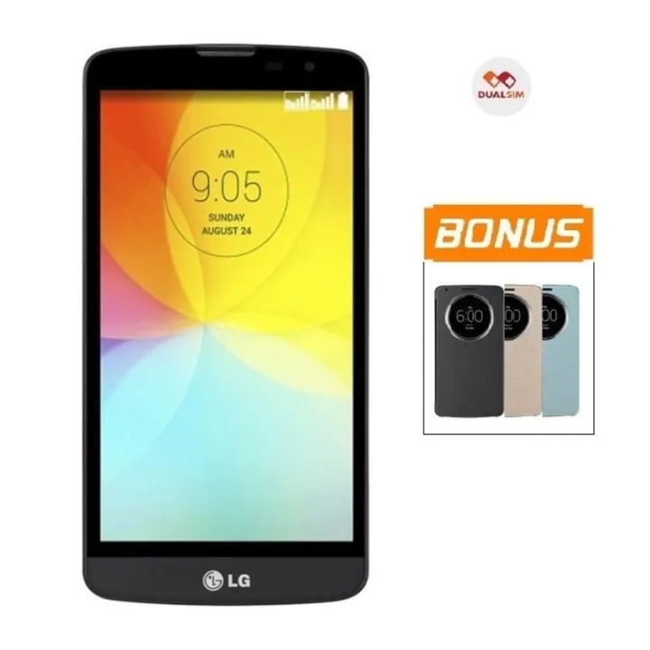 LG L Bello - 8GB - Hitam + Quick Circle | Lazada Indonesia