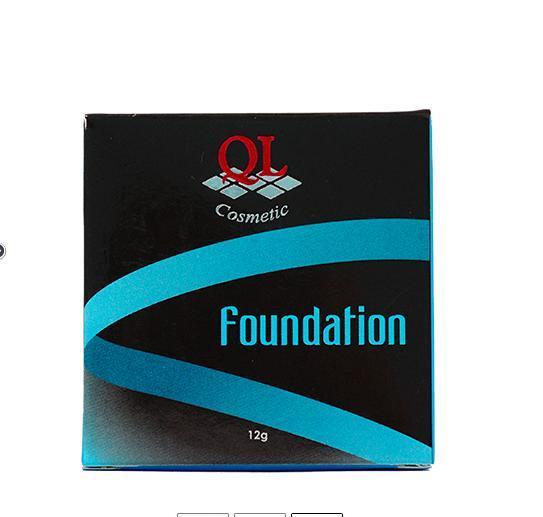 Bedak Compact Foundation By QL Badan Pom Register warna natural shade
