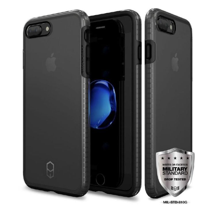 LV Dark iPhone 7 Plus Clear Case