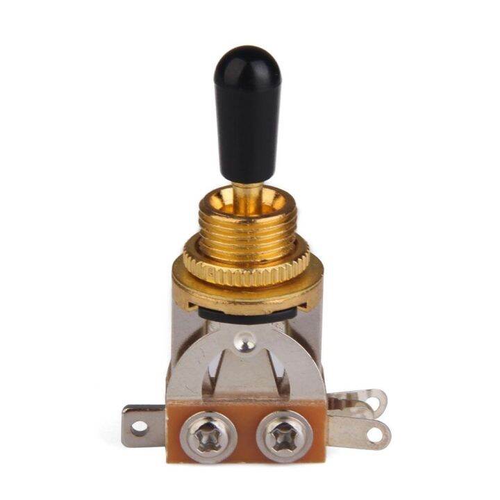 3 Way Guitar Selector Pickup Toggle Switch Bagian untuk Les Paul Emas