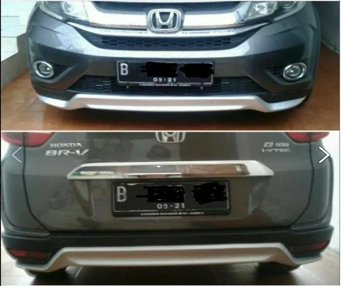 HONDA BRV SKID PLATE BODY KIT BUMPER DEPAN DAN BELAKANG Lazada Indonesia