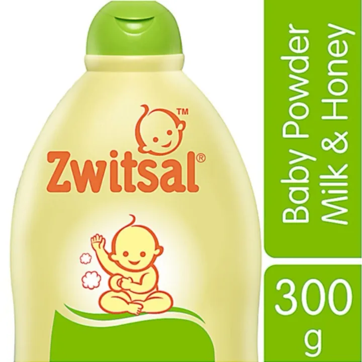 Zwitsal Baby Powder Natural dengan Milk & Honey 300gr (COD) Lazada