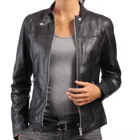 leather jacket for women