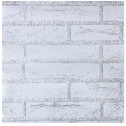 Wall Sticker Roll Batu Bata Putih 0.45 x 10 m Lazada Indonesia