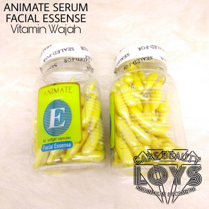 Serum Vitamin Wajah Animate Aloe Vera Facial Oil / Facial Essense 60