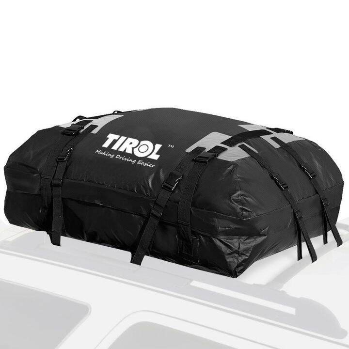 TIROL Waterproof Roof Top Carrier Cargo Tas Perjalanan Bagasi 15 Kaki