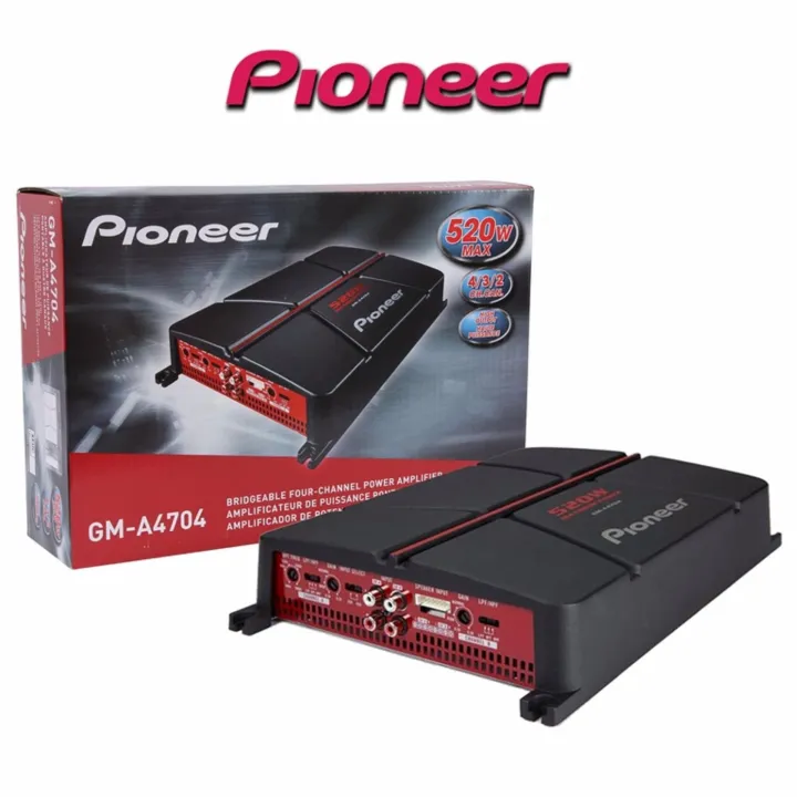 Pioneer GM-A4704 Class 4-Channel Amplifier | Lazada Indonesia